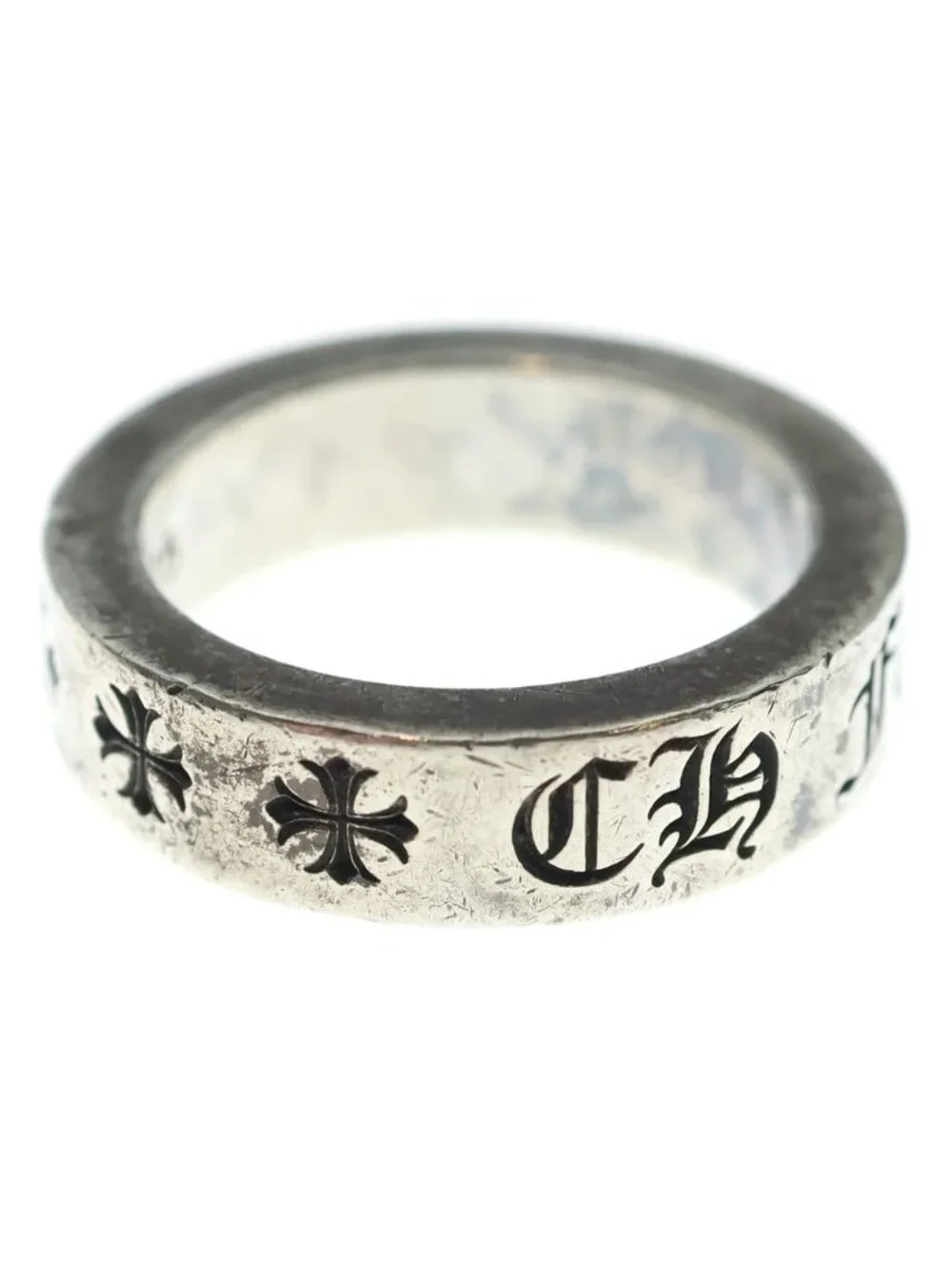 Chrome Hearts Spacer Forever Ring Silver
